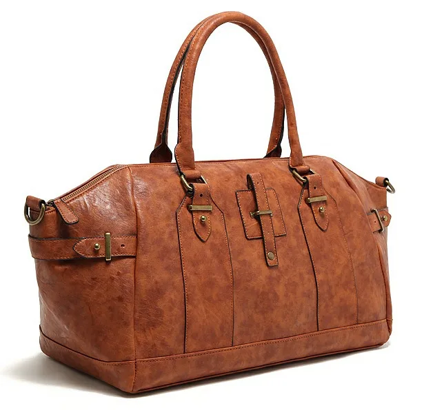 Leather Overnight Bags Womens