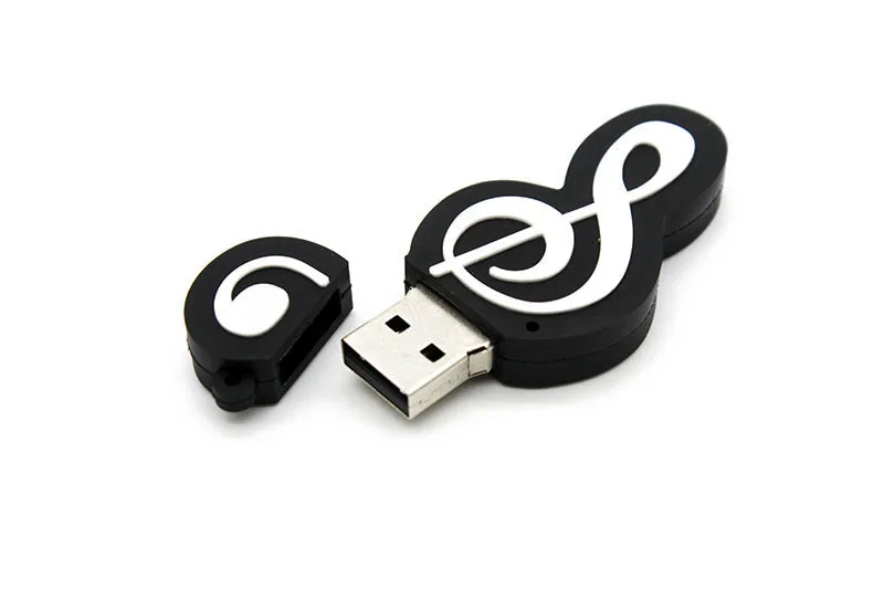 JASTER USB флеш-накопитель Bellek Music World, usb-накопитель Mini Note, usb-накопитель, 4 ГБ, 8 ГБ, 16 ГБ, 32 ГБ, 64 ГБ, флешки, USB 2,0 Ключ