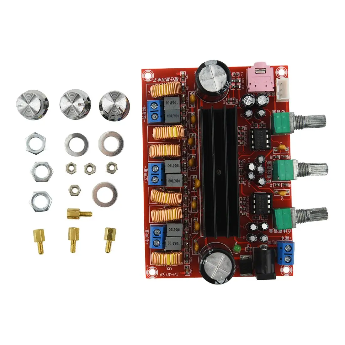 Fasdga Amplifier Board Tpa3116d2 50wx2 100w 2 1 Channel