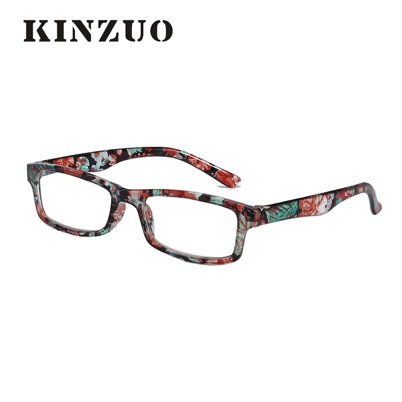 KINZUO, новая мода, цветная оправа, очки для чтения для мужчин и женщин, дальнозоркость, очки по рецепту, диоптрий+ 1,0 до+ 4,0 18908
