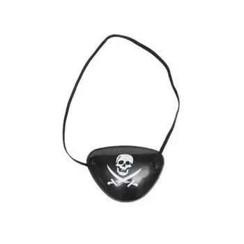 

Hot Pirate Eye Patch Halloween Masquerade Pirate Accessories Cyclops Eye Patch Lazy Eye Amblyopia Skull EyePatch LX6472