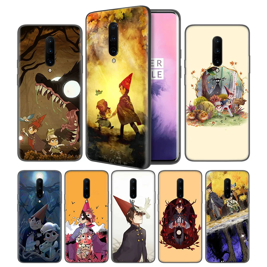 over the garden wall Soft Black Silicone Case Cover for font b OnePlus b font 6
