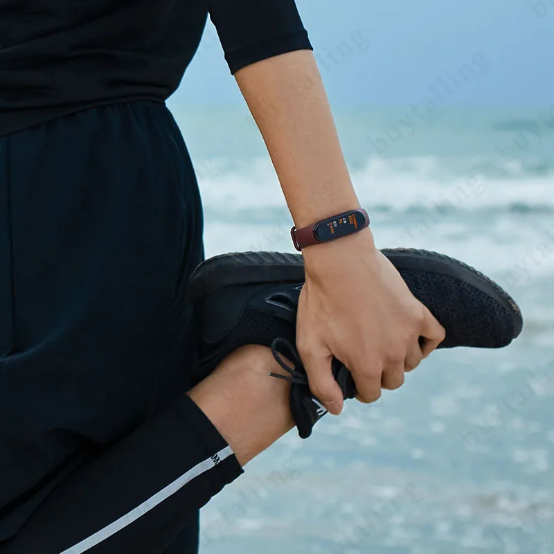 Умный Браслет Xiaomi Mi Band 4 Водонепроницаемый Фитнес браслет с цветным экраном