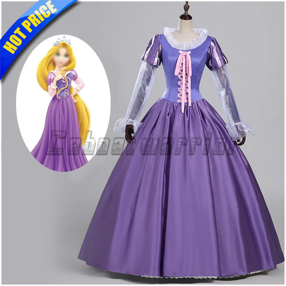 fantasia rapunzel adulto