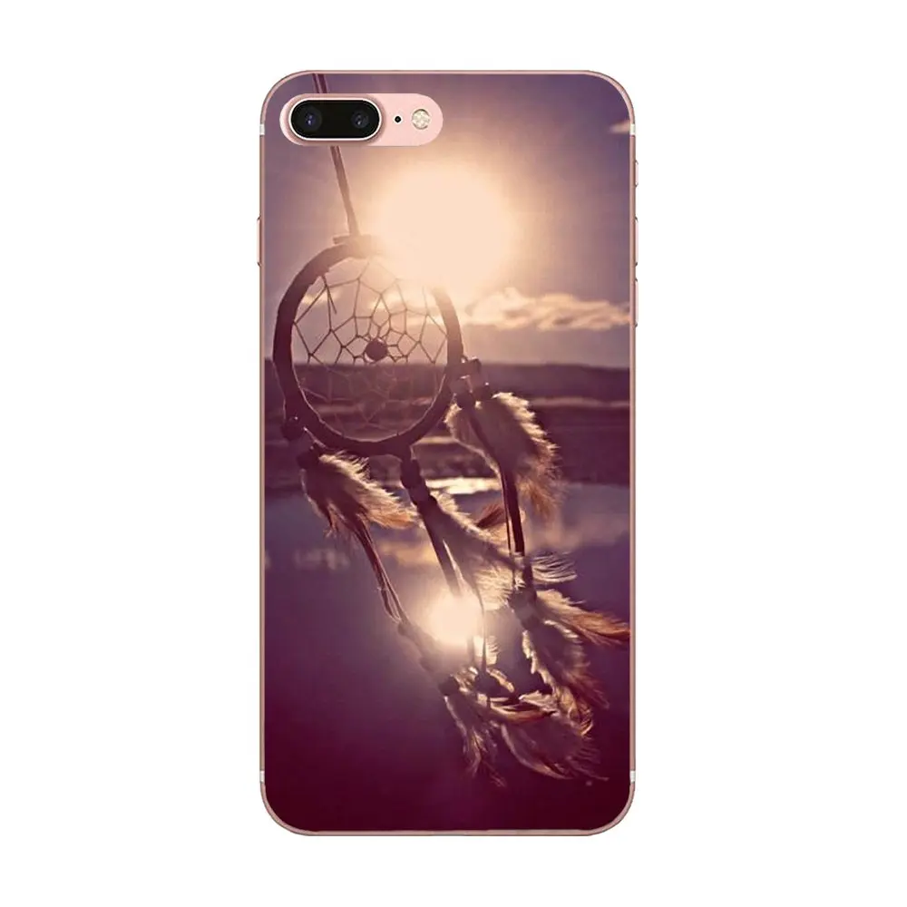 Мягкий художественный принт Bixedx для Apple iPhone 4 4S 5 5C 5S SE 6 6S 7 8 Plus X Light Dream