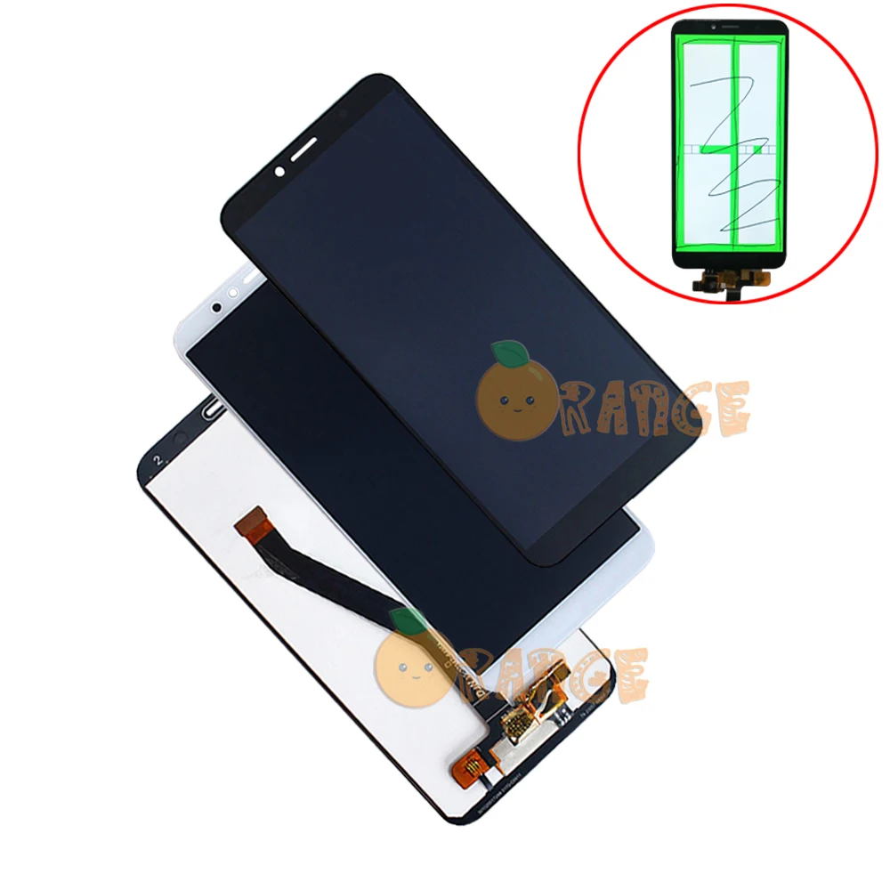Сенсорный ЖК дисплей для Huawei Y6 2018 /Y6 Prime ATU L11 L21 L32 сенсорный экран в сборе Замена