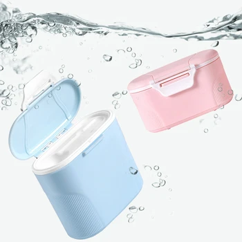 

Kid PP Food Box 3 Colors Baby Formula Milk Storage Infant Portable Powder Formula Dispenser Box Children Food Storages Container