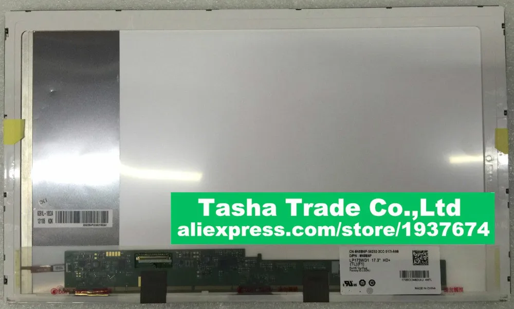 

17.3''For Asus n73s X70 A70 N76 K73Y K73 notebook Replacement led screen display Laptop LCD matrix 1600*900 40pin