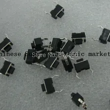 100 PCS 3*6*5 мм тактильная нажимная кнопка переключатель 3x6x5