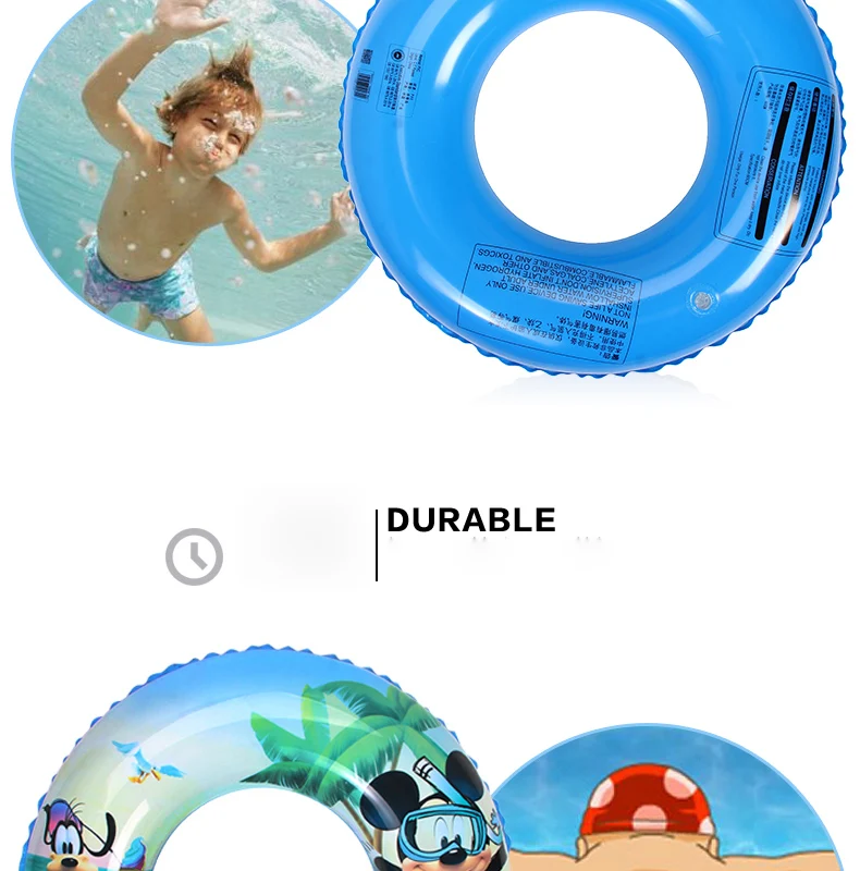 60cm swim pool floats inflatable kids swimming ring life PVC Inflatable pool float circle for children (4)