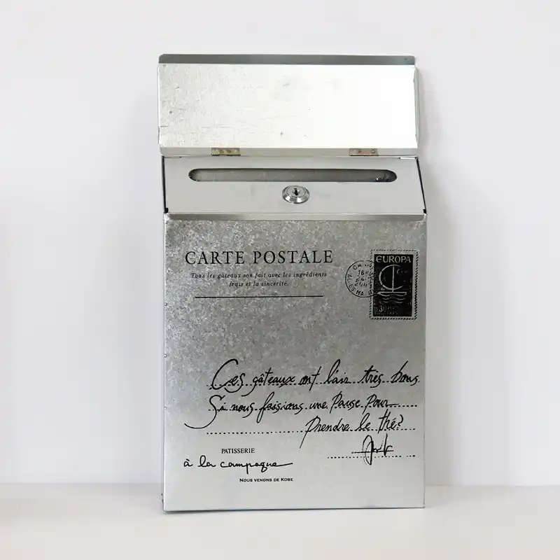 tin mail box