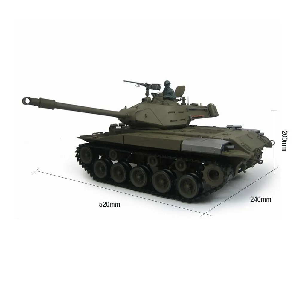 Henglong RC 2 4G дистанционного Управление 1:16 моделирование тяжелые модели танков