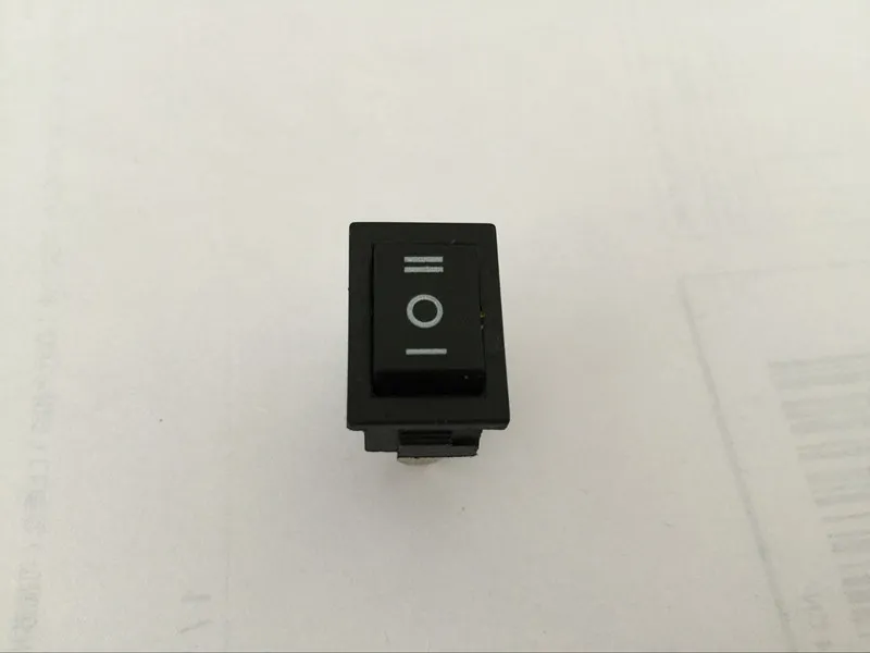 10 шт. AC 250 В 3A 125 в 6A 3 Pin ВКЛ/ВЫКЛ/вкл I/O SPST оснастка мини-лодке кулисный