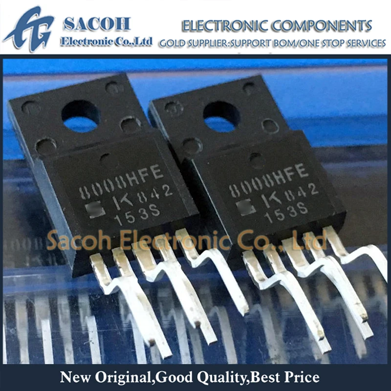 New Original 10PCS/Lot SI-8008HFE 8008HFE or SI-8008TFE 8008TFE TO-220F-5 DC-to-DC Step-Down Converter | Электроника
