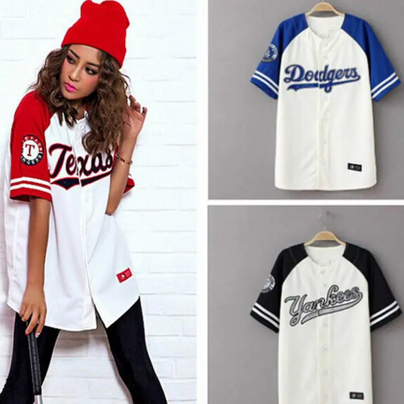 Camiseta de béisbol de moda Hip Hop para mujer, Camiseta holgada de estilo  coreano Unisex, camiseta de manga larga 2016|t shirt korean|short  sleevesleeve women - AliExpress