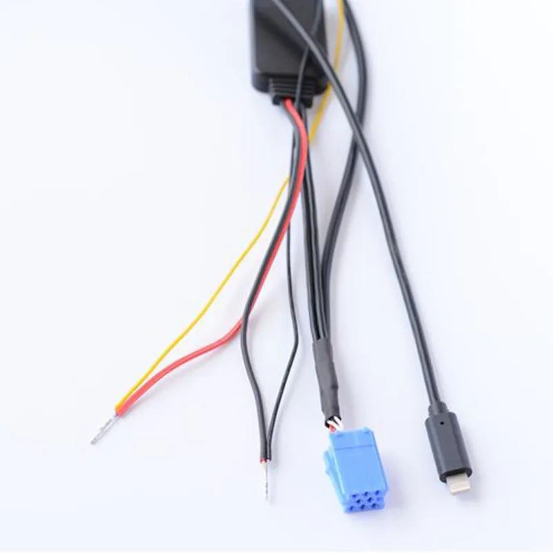 Автомобильный Bluetooth модуль Aux адаптер автомобильный комплект 8Pin для Volkswagen Gamma 5 MFD