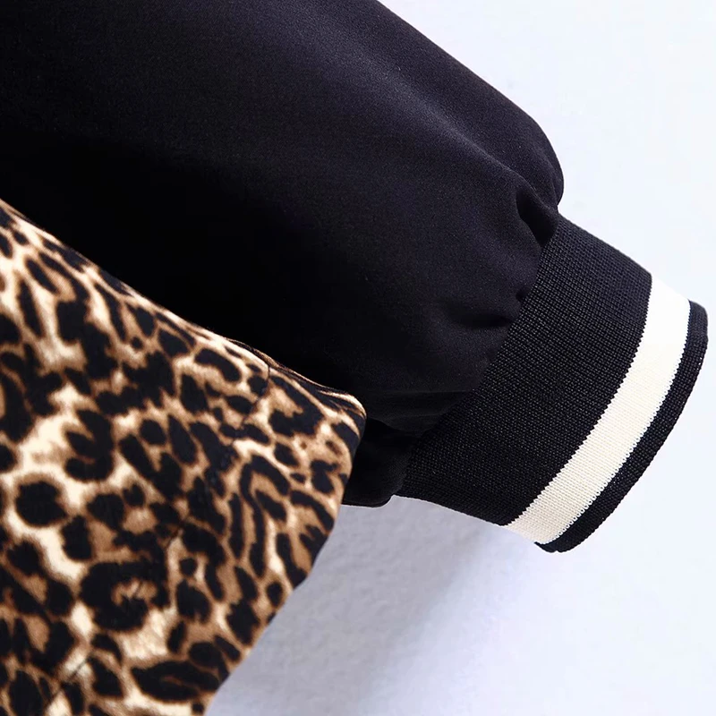 Толстовки женские леопардовые толстовки с капюшоном Лоскутные Карманы шнурок галстук пуловеры женские повседневные корейские панк уличная одежда