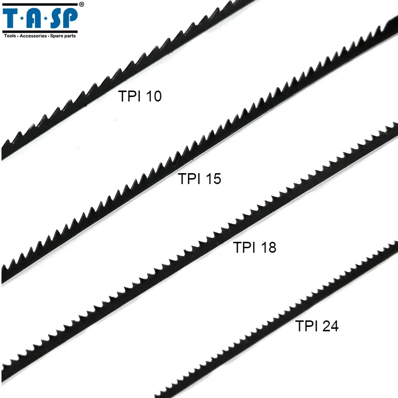 TASP 12 шт. " 125 мм приколотый лезвия лобзиковой пилы ТПИ 10/15/18/24 Мощность инструменты для деревообработки MSSB1604