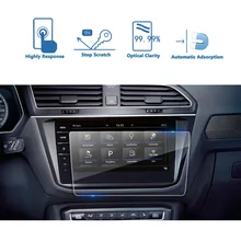 RUIYA закаленное стекло Защита экрана для Volkswagen Tiguan/VW Tiguan II GTE Allspace Discover Pro 9,2 дюймов автомобильный навигационный экран