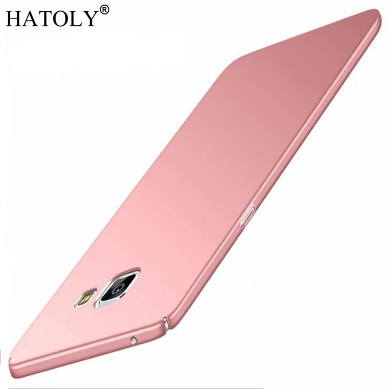 Чехол для Samsung Galaxy A9 Pro Ультратонкий гладкий жесткий защитный чехол из