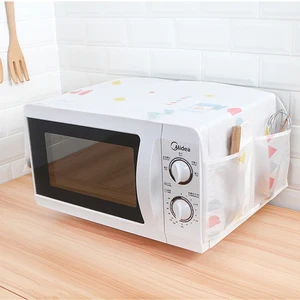 Пыленепроницаемый Чехол для кухни 050, кухонные аксессуары, двойные карманы, пылезащитный чехол для микроволновой печи 80*35 см - изображение