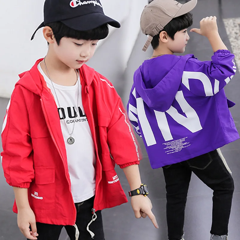 

Kid Teens Girl Jacket Outerwear Autumn Children's Boy Coat Children Windbreaker Baseball Outfit Outerwear 6 7 8 9 10 11 12 Years
