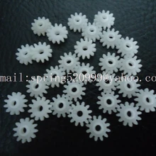 Шестеренки Clarion белый Пластик Шестерни s 0,7*0,2 см автомобильный радиоприемник CD/механизм DVD Шестерни компакт-дисков Шестерни автомобиль радио запасных частей