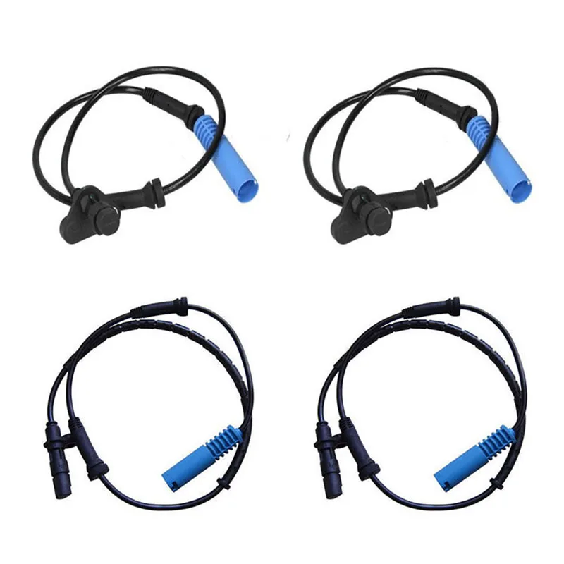 4PCS SET FRONT REAR LEFT RIGHT WHEEL ABS SPEED SENSORS FOR BMW E39 525