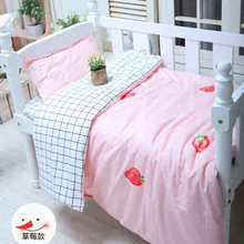 Комплект постельного белья из шт. 3 предметов, хлопок, Комплект постельного белья для новорожденных мальчиков и девочек, Комплект постельного белья для детей