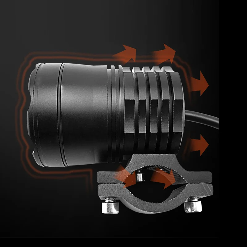 Ceny FADUIES 2 sztuk motocykl lampa pomocnicza jazdy reflektor halogenowy światła przeciwmgielne akcesoria do motocyklu 6000K biały 12V