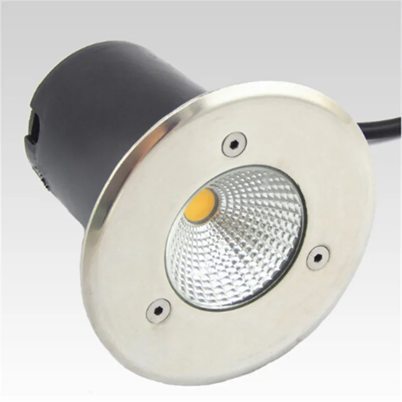 AC85-265V IP68 10 Вт Теплый Холодный белый Скрытая лампа подземный освещения для походов светодиодный подземный светильник