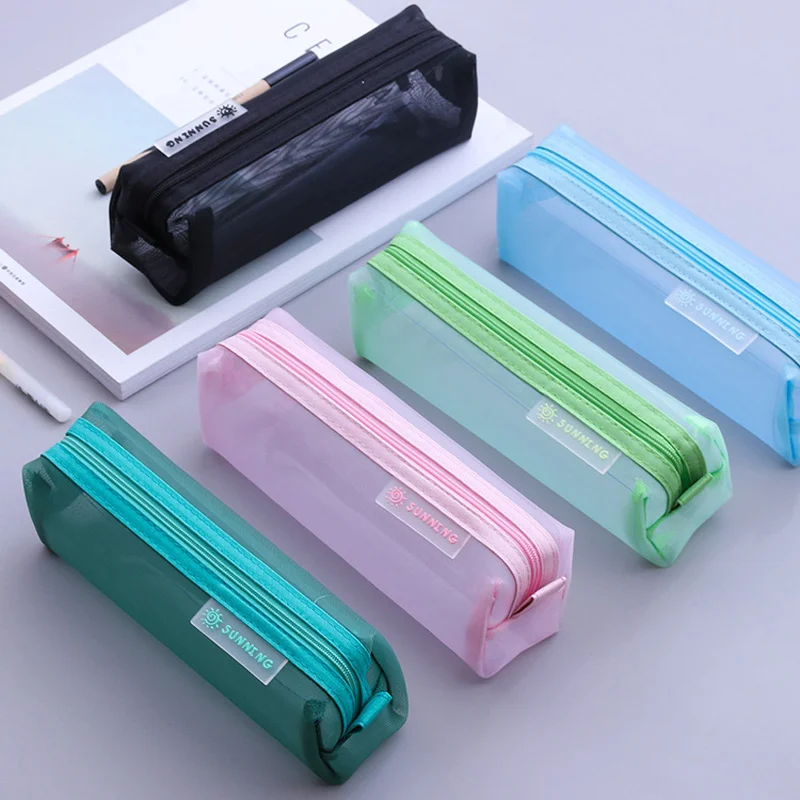 

Portable Large Capacity Waterproof Pencil Case Pencil Bag Pen Holders School Supplies Stationery or Cosmetic School student Box