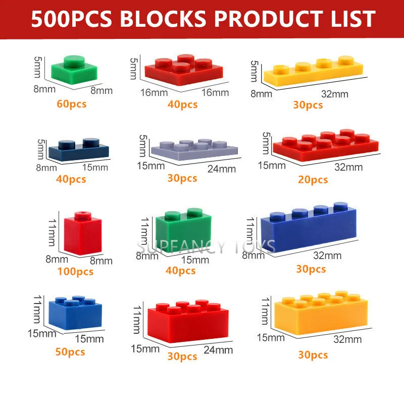 500 pces-1000 pces cidade diy blocos de