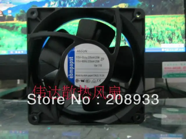 

For Germany ebmpapst TYP 4600N 12038 12cm 115V 20W