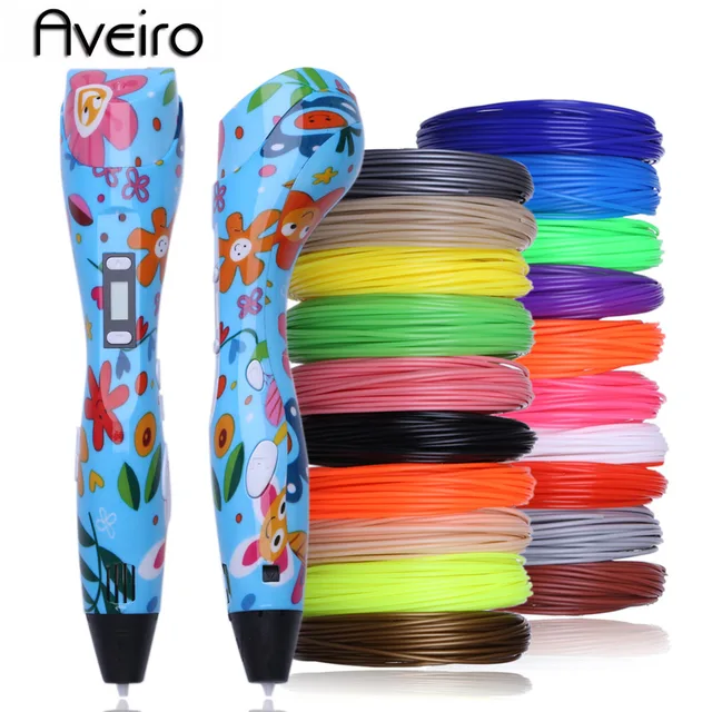 Cheap 1.75mm PCL/PLA DIY 3D Printing Pen LED Screen 3D Pen Painting Pen+100/100M Filament Creative Toy Gift For Kids Design Drawing Cheap 1.75mm PCL/PLA DIY 3D Printing Pen LED Screen 3D Pen Painting Pen+100/100M Filament Creative Toy Gift For Kids Design Drawing