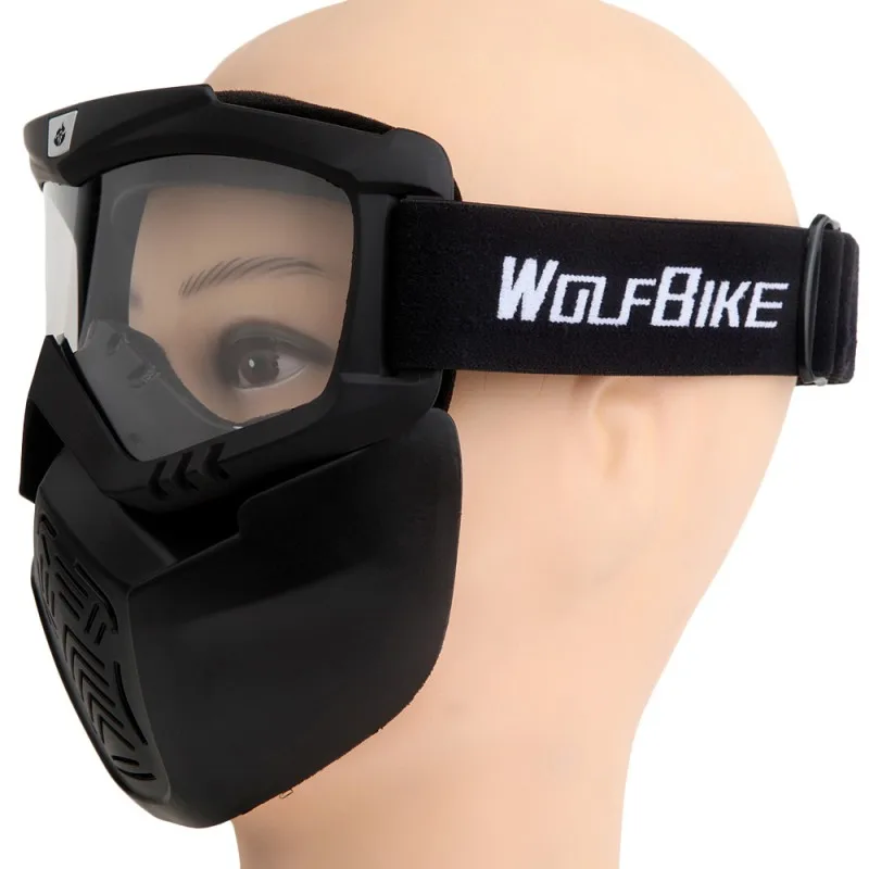 WOLFBIKE Новые MTB очки внедорожные гоночные кроссовые очки мужчины/женщины горный велосипед велосипедные очки 2 цвета