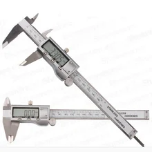 Cheapest prices Accurately Measuring stainless steel Carbon Fiber Widescreen LCD digital electronic caliper 6-Inch 150mm Inner diameter