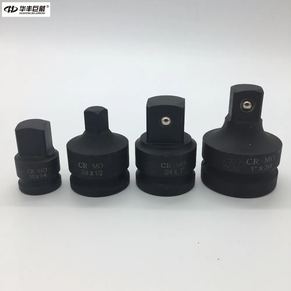 

HUAFENG BIG ARROW 4 Piece Impact Socket Adapter and Reducer Set 1/2" 3/4" 1" Chrome Moly Ratchet/Socket Extension Kit