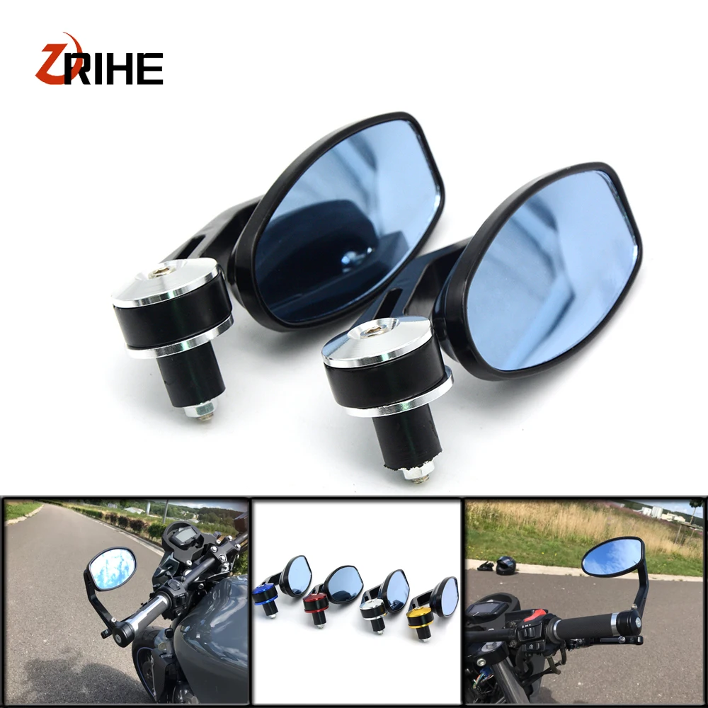 

Universal Motorcycle Mirror View Side Rear Mirror 22\24mm Handle Bar For Ducati MONSTER 400 620 695 696 796 821 1100 1200