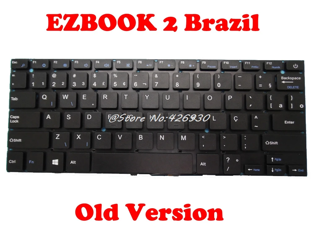 Клавиатура для Jumper EZBook 2 ZX300 C EB10300R001 MB3002003US YXT NB93 37 SCDY 300 3 на английском языке