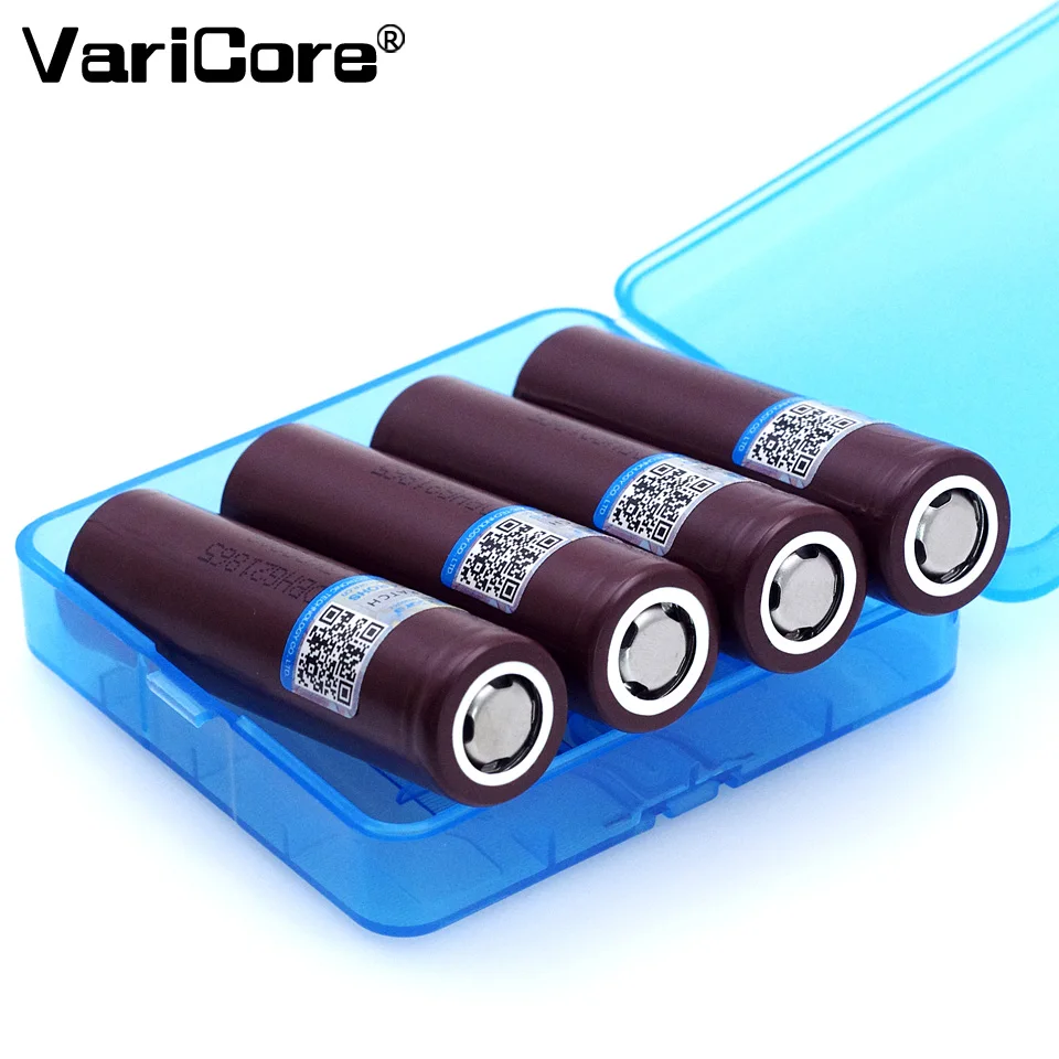 4 вещи. Varicore для Hg2 18650 3000 мАч батарея 18650hg2 3 6 V разрядка 20A специальная электронная
