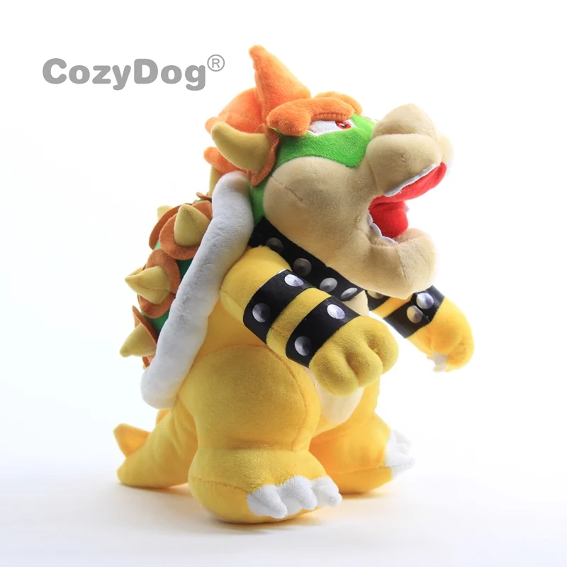 

Super Mario Bros Bowser King Koopa Plush Toy Soft Dolls 10" 25cm Kids Gift