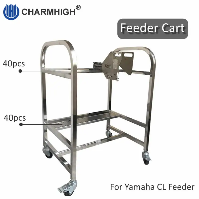 

Yamaha SMT CL feeder storage cart, Feeder Trolley, Feeder cart, for Yamaha YV machine, CL pneumatic feeder, store 80pcs