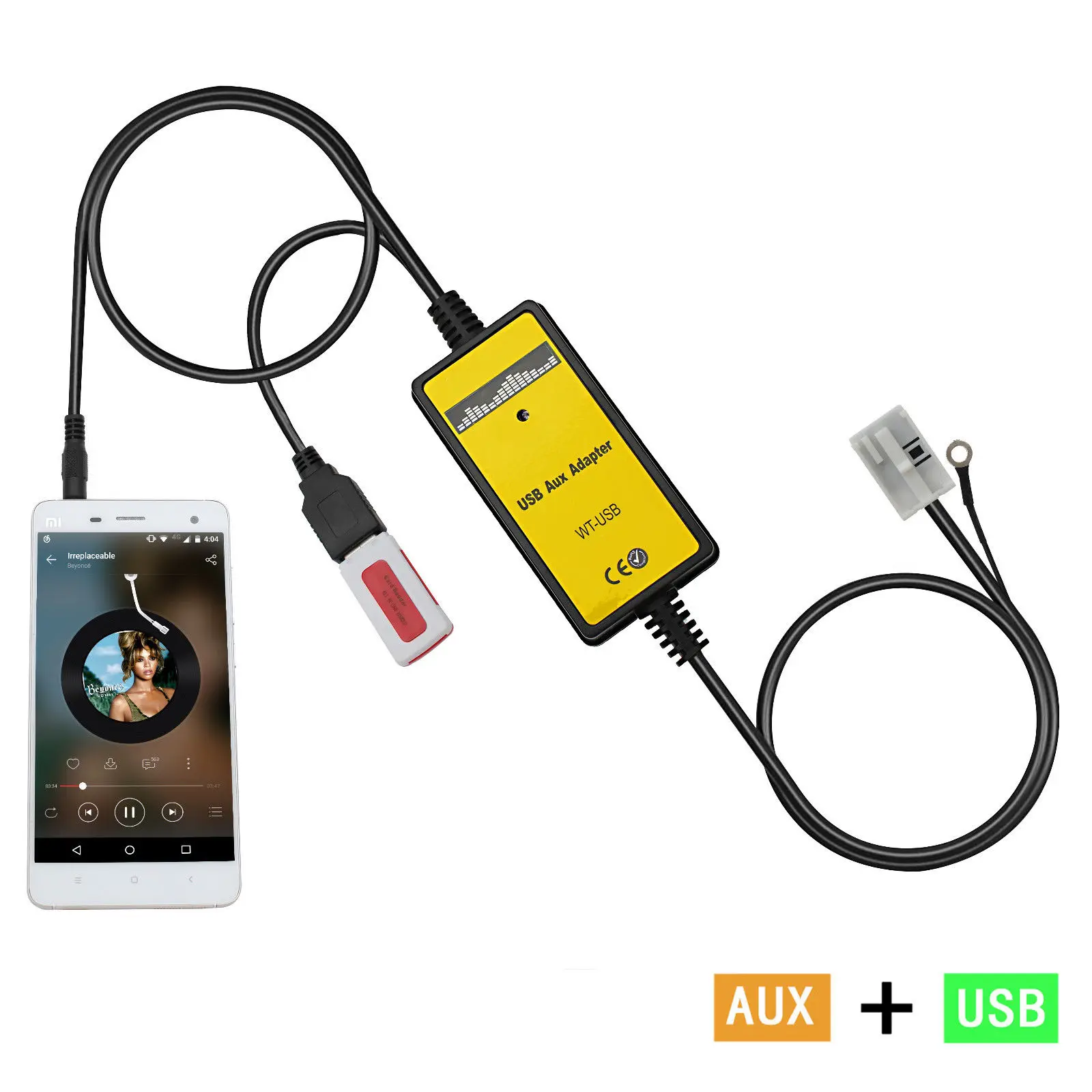 Автомобильный аудио MP3 Интерфейс USB SD AUX адаптер 12Pin для VW Audi Skoda Quadlock