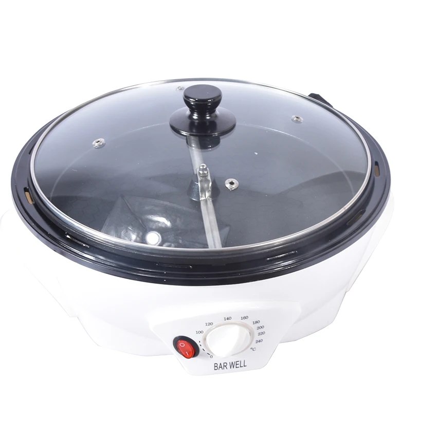 SCR-301 220V Coffee Roasters household durable coffee bean roaster Coffee high temperature resistant PP Capacity 1500g