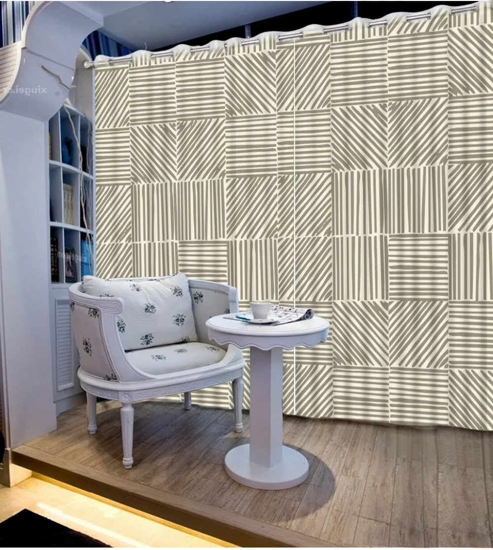 

3D Printing Curtains Chinese Luxury 3D Window Curtains Bedroom Living Room Printing Curtains CL-DLM206