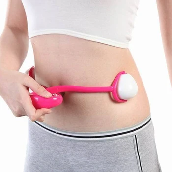 

New Arrivals Slim Symmetric Abdominal Massage Roller/leg Waist Massager/abdomen Fat Burning Slimming Push Massage Ball Tools