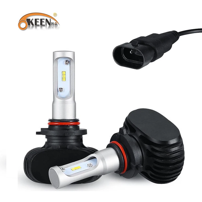 OKEEN 12 В 24 S1 H4 двойной луч светодиодсветильник фары лампы H13 9004 9007 дальний и ближний