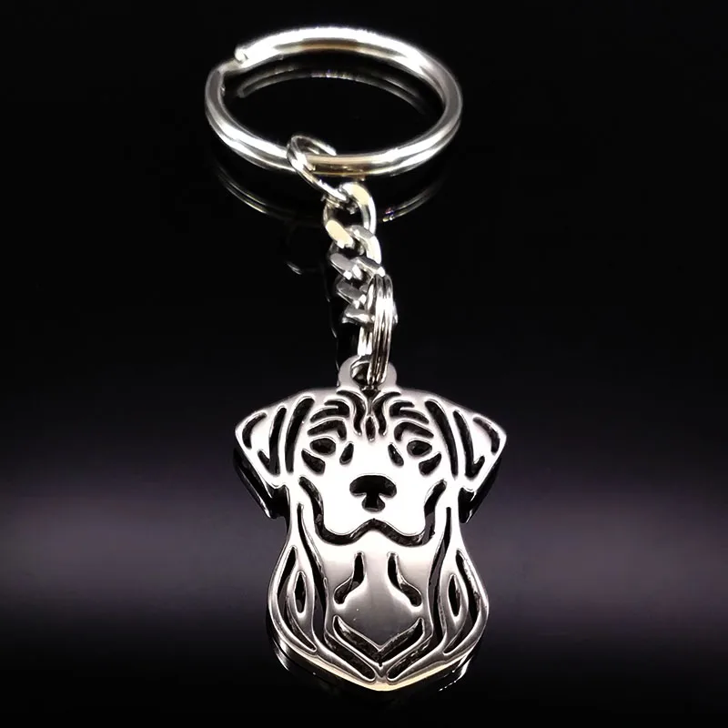 Брелок для ключей из нержавеющей стали с покемоном и собакой B969S02|key chain|stainless steel key