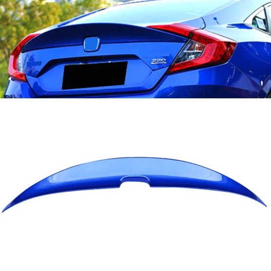 

For Type-R GT Style ABS Plastic Unpainted Rear Trunk Spoiler Use For Honda Civic 10th Tail Wing Decoration 2016 2017 MCX Style